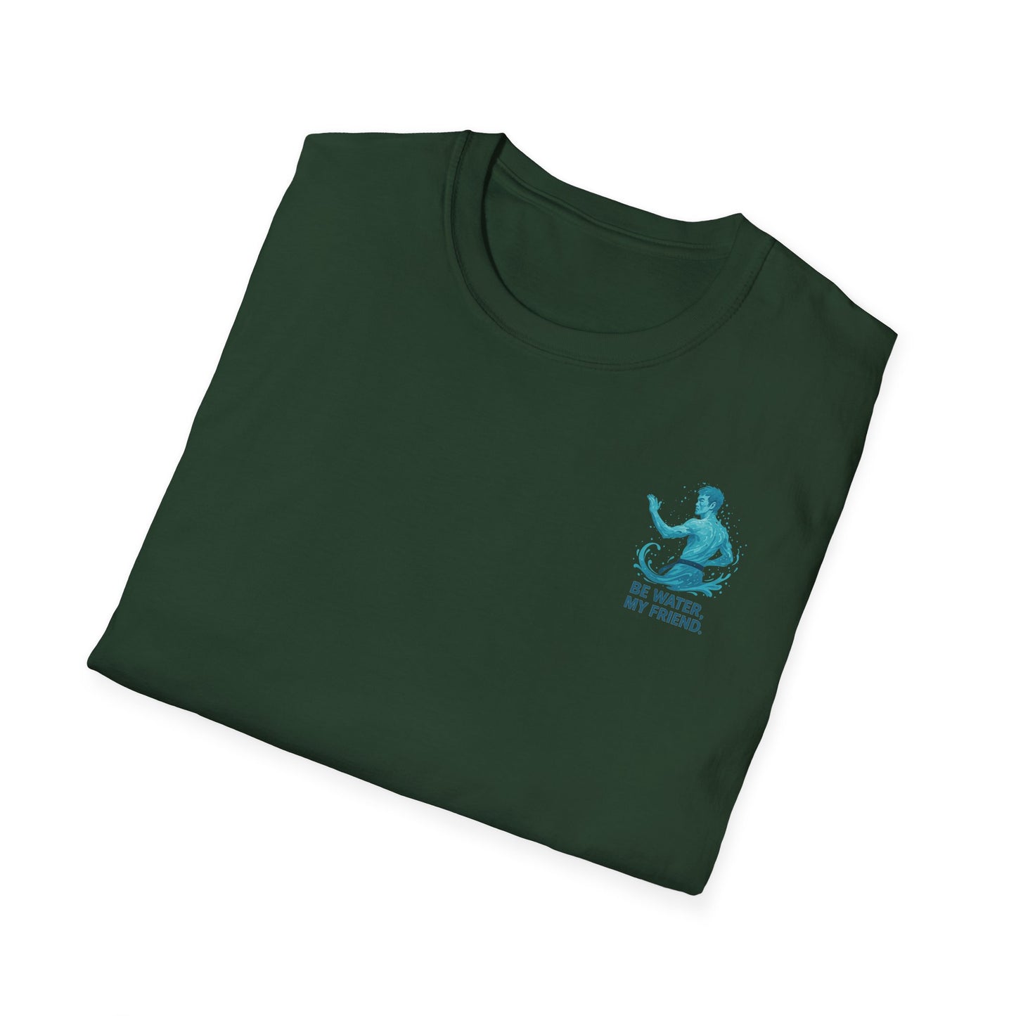 T-shirt Be Water — Hommage à Bruce Lee