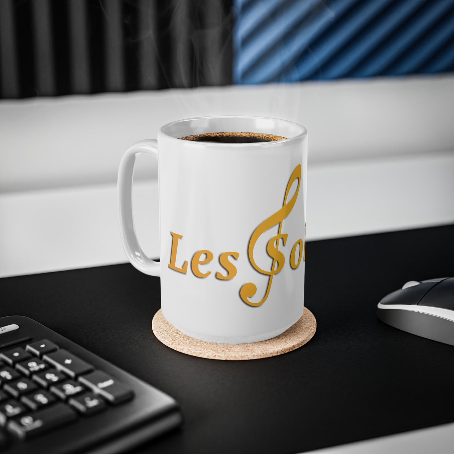Tasse à café en céramique les solistes