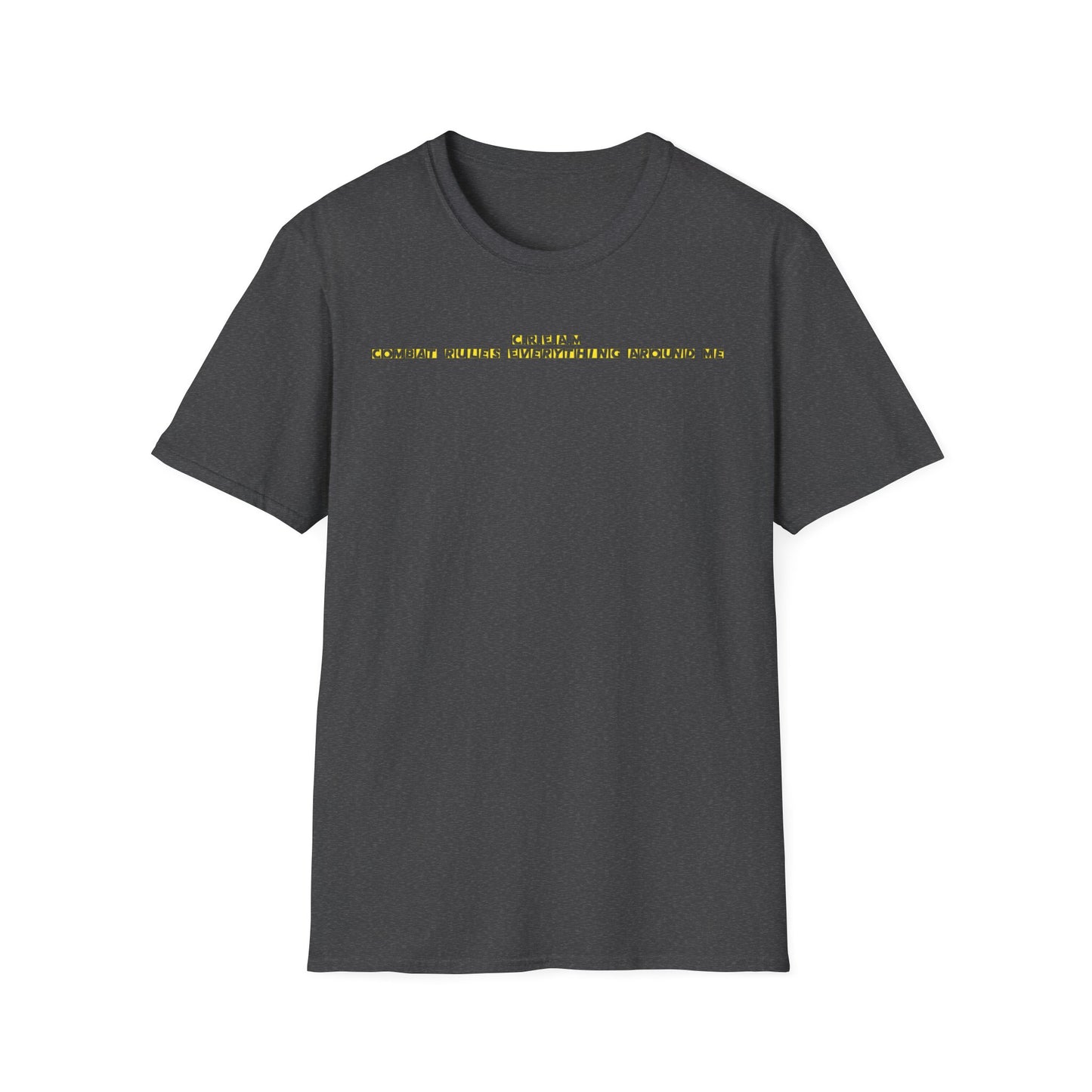 T-shirt “C.R.E.A.M – Combat Rules Everything Around Me”