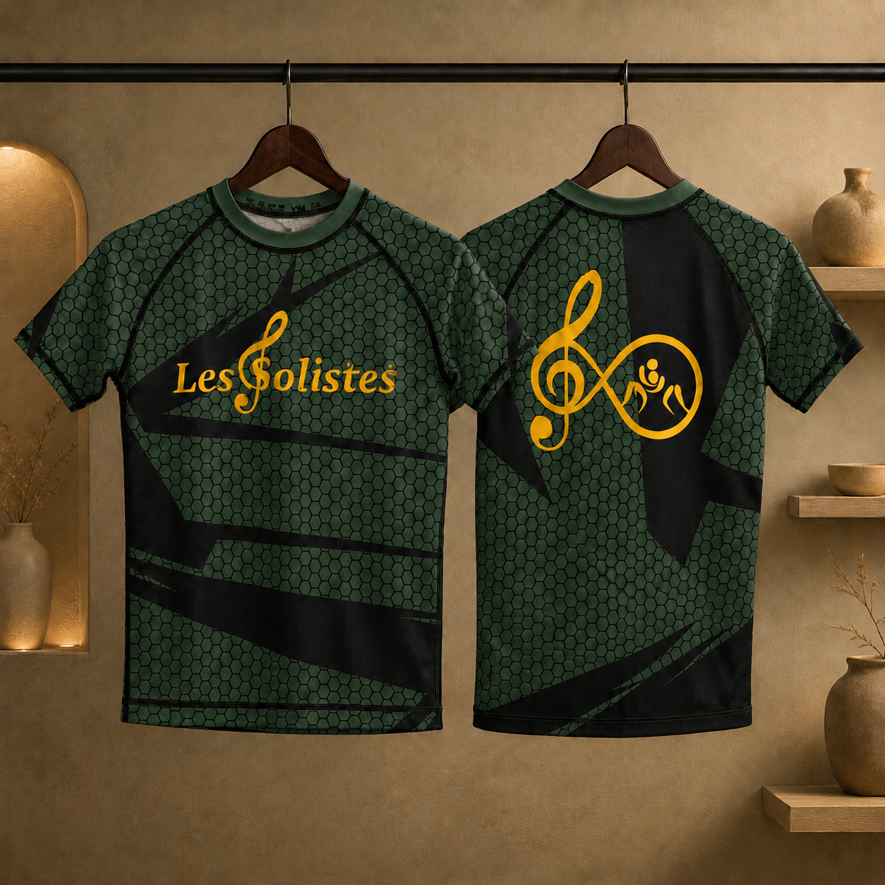 Le Dojo des Solistes — Competition Rashguard — Kids